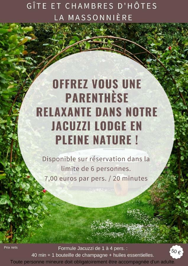 La Massonniere Gite Et Chambres D'Hotes Mondion Exteriör bild